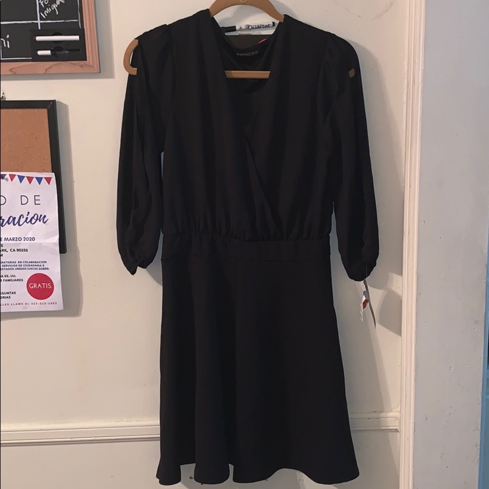 Impress | Black Mini Dress